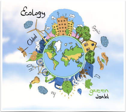 Planet image from ecology to life