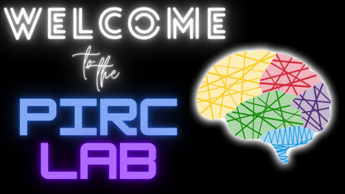 PIRC Lab Welcome Sign