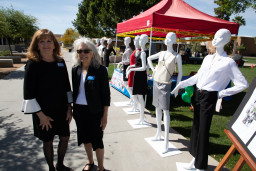 Career day with mannequins