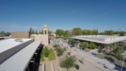 Aerial view of Clock Tower