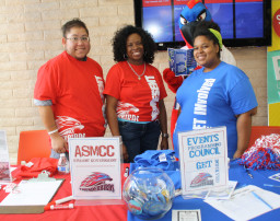 Members of ASMCC and Events Programming Council at Club Bash