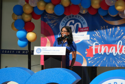 Dr. Puvana Ganesan talking about the PTK time capsule
