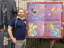 Student at Festival of the Arts