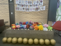 Día de los Muertos display