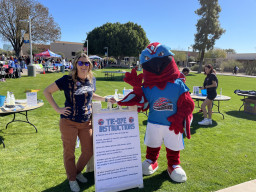 Cara and Thor at Club Bash
