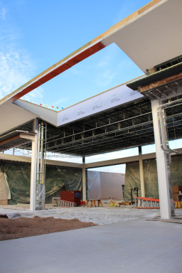 Construction of Student Lounge