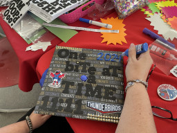 Decorated mortarboard