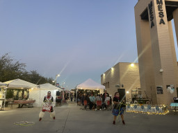Hoop dancers