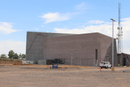 Performing Arts Center building under construction