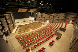 Aerial view of seats in the Performing Arts Center