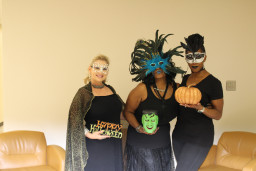 MCC employees dressed up for Halloween