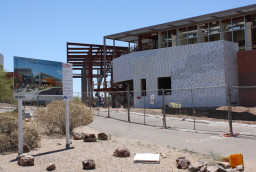 Construction of the Saguaro Building at the Red Mountain Campus