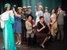 Cast of "The Musical Comedy Murders of 1940"