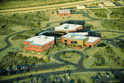 Aerial view of the Red Mountain Campus, 2002