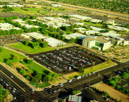 Aerial view of Southern & Dobson Campus, 2002