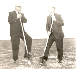 Southern & Dobson Campus groundbreaking, 1964
