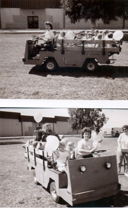 The Child Care Kiddie train, Southern & Dobson Campus