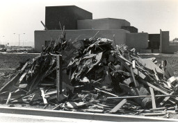 Old Outback Theatre after demolition