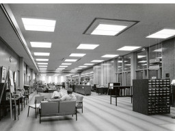 The Library in operation, 1972