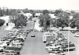 Southern & Dobson Campus parking lot