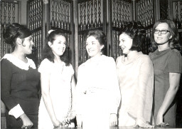 Women's Honor Board Officers and Adviser, 1960's