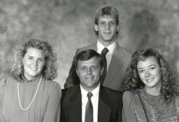 Joe Swaba, standing; Thayer Verschoor, seated.