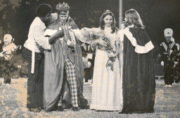Local broadcaster Bill Mosley helps crown Homecoming royalty