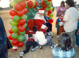 Children's Center event with Santa, Southern & Dobson Campus