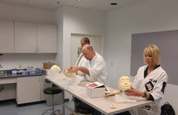Mortuary Science students at the Phoenix-Mesa Gateway Center