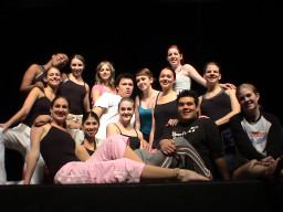 Dancers from "Cinemascape"