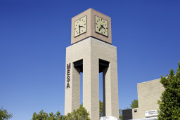 The word MESA was added to the tower in 1998