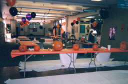 Halloween pumpkin carving, Southern & Dobson Campus
