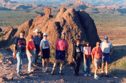 Faculty group outing with Jack Twitchell and others