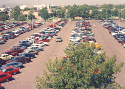 Parking lot, Southern & Dobson Campus