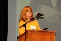 Longtime MCC supporter Diana Occhiuzzi, a graduate of MCC, was among the inductees at MCC's 2015 Hall of Fame celebration.