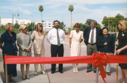 Ribbon cutting, Library, Southern & Dobson Campus