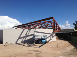 Construction of Art Gallery