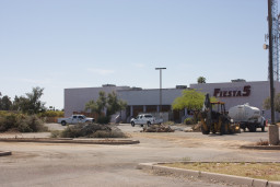 The old Harkins building was remodeled and built on to create the new Performing Arts Center
