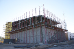Construction of the Performing Arts Center