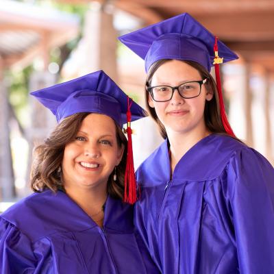 Leigh Gosney and Katelyn Gosney