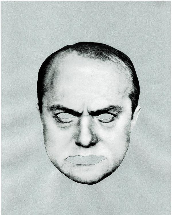 Collage of artist Max Beckmann.
