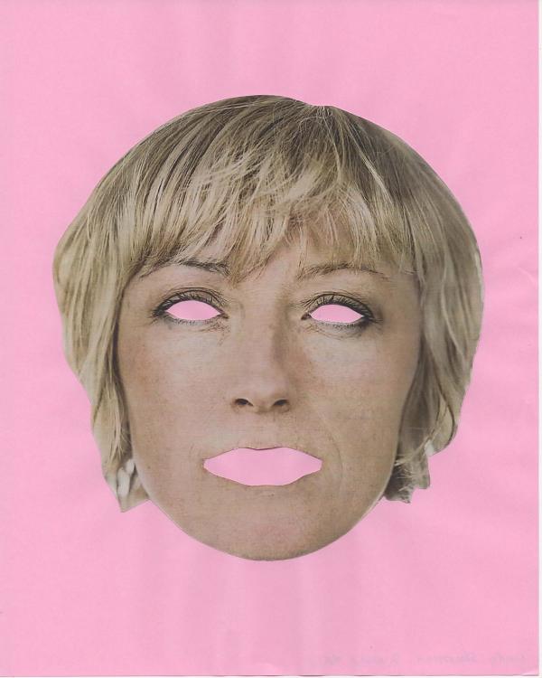 Collage of artist Cindy Sherman.