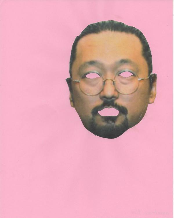 Collage of artist Takashi Murakami.