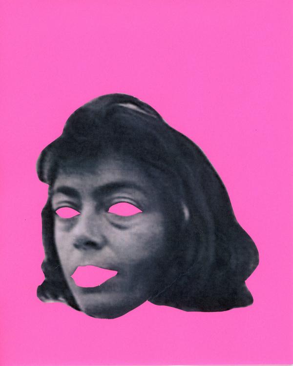 Collage of artist Joan Mitchell.