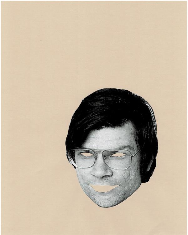 Collage of artist Robert Smithson.