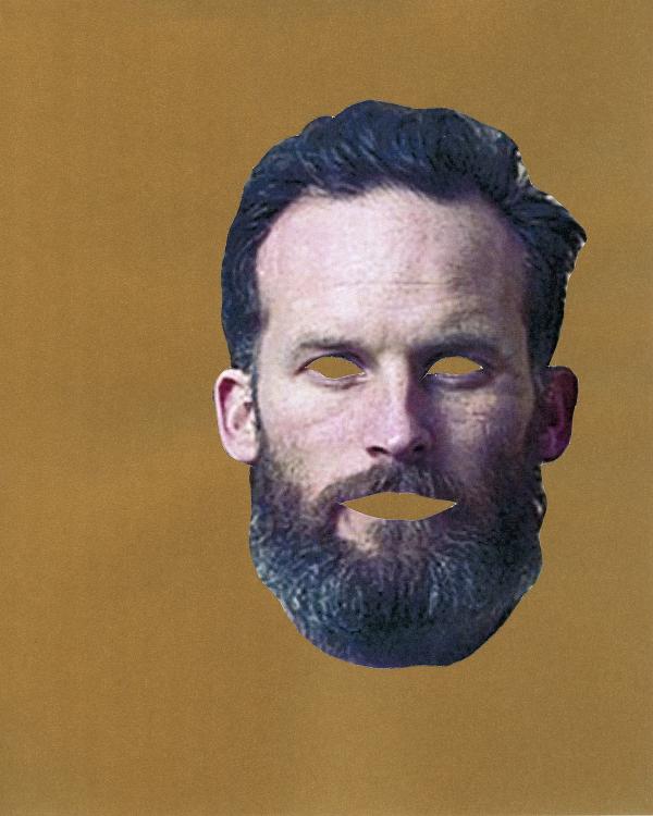 Collage of artist Matthew Barney.