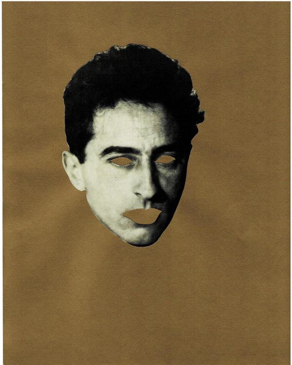 Collage of artist Jean Cocteau.