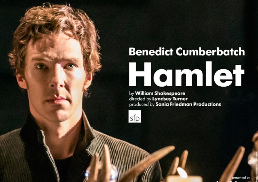 Benedict Comberbatch with candles