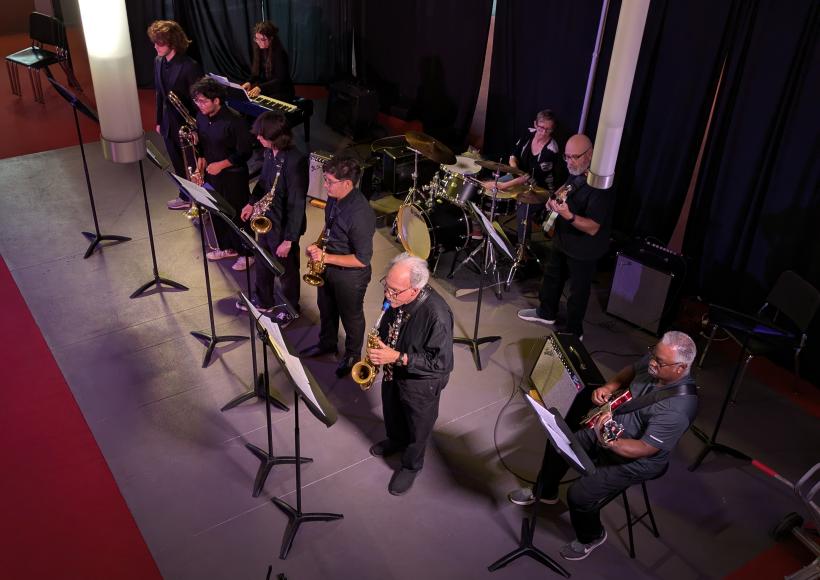 Combo at the Jazz Lobby Concert