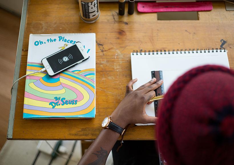 Student Working